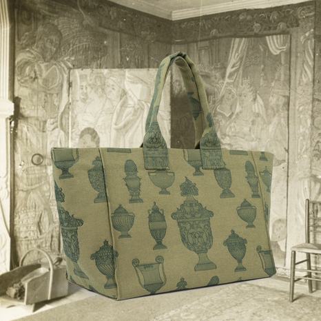 Sir John's Urn Reverse Jacquard Picture Bag
