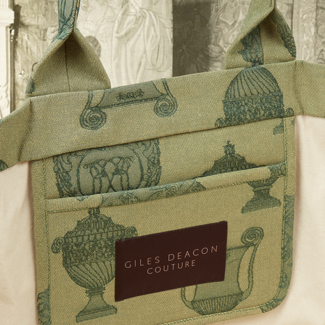 Sir John's Urn Reverse Jacquard Picture Bag