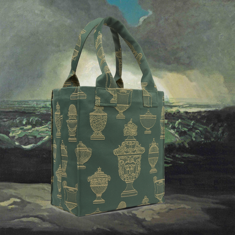 Sir John's Urn Jacquard Book Bag