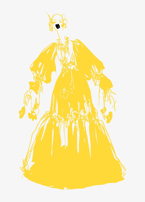 "Daisy Kristen" Screenprint