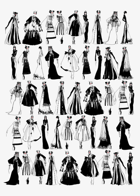 "Daughters of Darkness" Screenprint