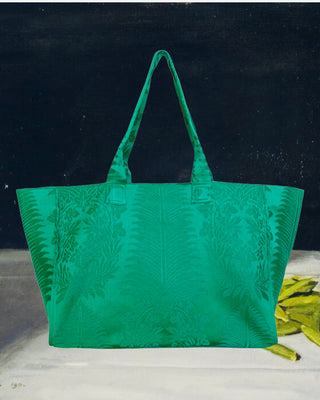 Load image into Gallery viewer, &quot;Racing Damask&quot; Jacquard Picture Bag
