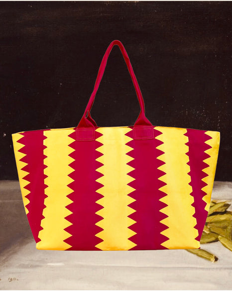 Jumbo Aperigon Jacquard Picture Bag